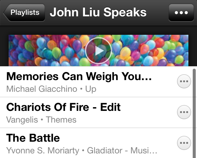 John Liu Speaks Soundtrack